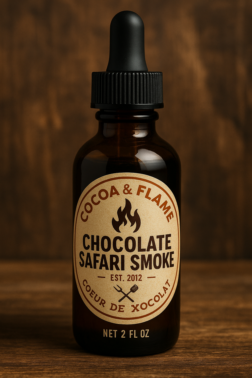 mixologist dropper bottle of smoke